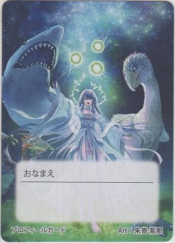 画像1: プロフィールカード≪緑≫