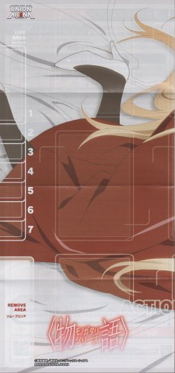 画像1: プレイシート≪物語シリーズ≫