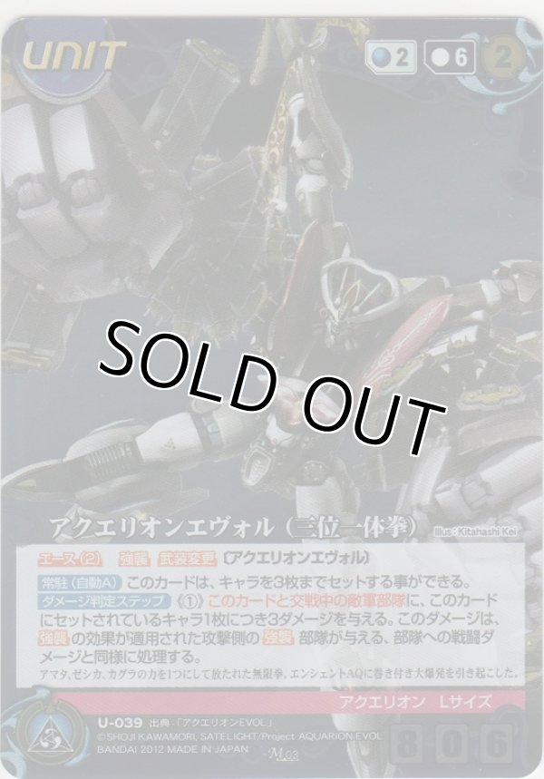 画像1: アクエリオンエヴォル（三位一体拳）