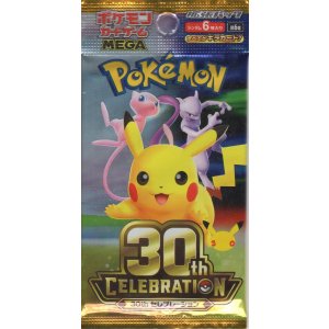画像: ポケモンカードゲーム MEGA 拡張パック「30th CELEBRATION」パック】