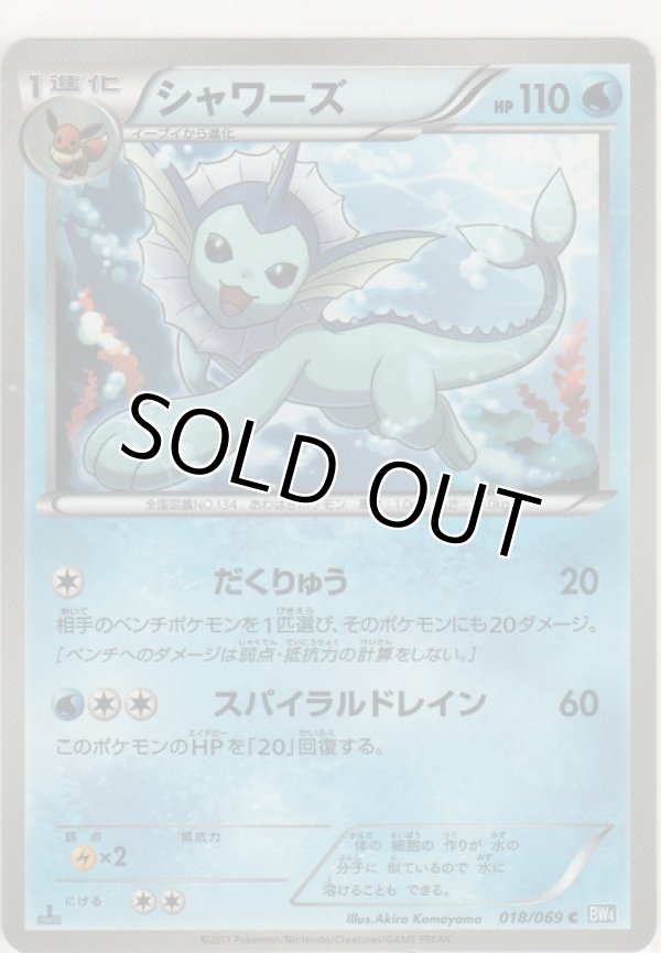 画像1: シャワーズ