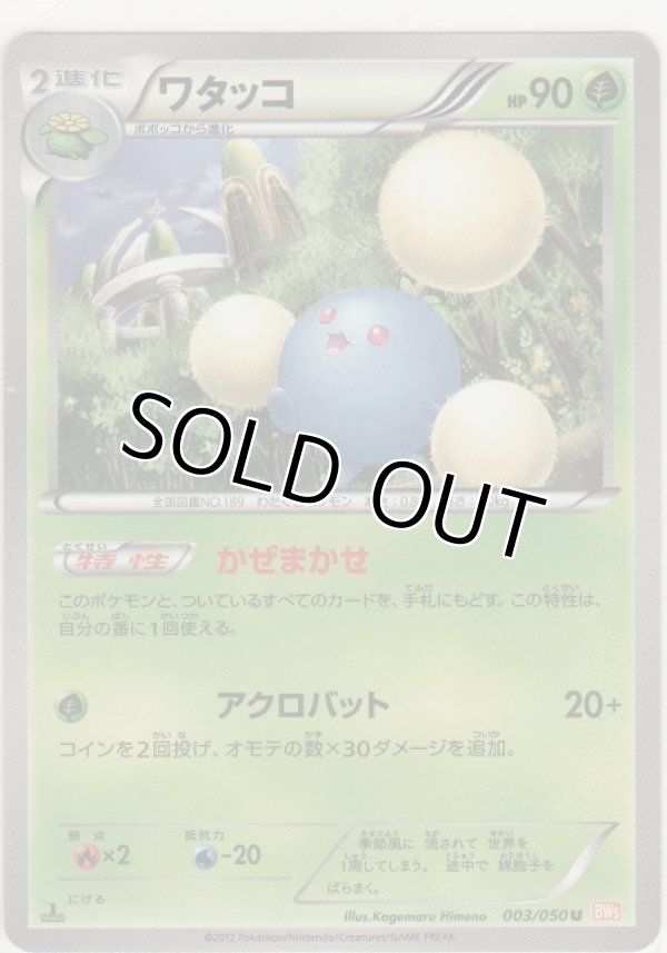 画像1: ワタッコ