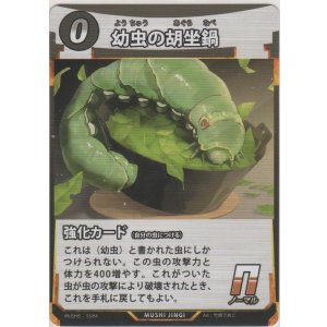 画像: 幼虫の胡坐鍋