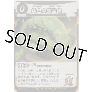 画像: 幼虫の胡坐鍋