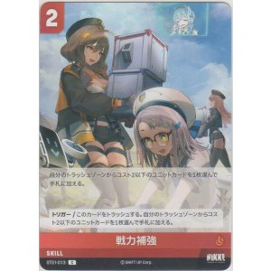 画像: 戦力補強