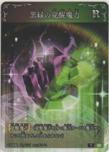 画像: 黒緑の覚醒魔力