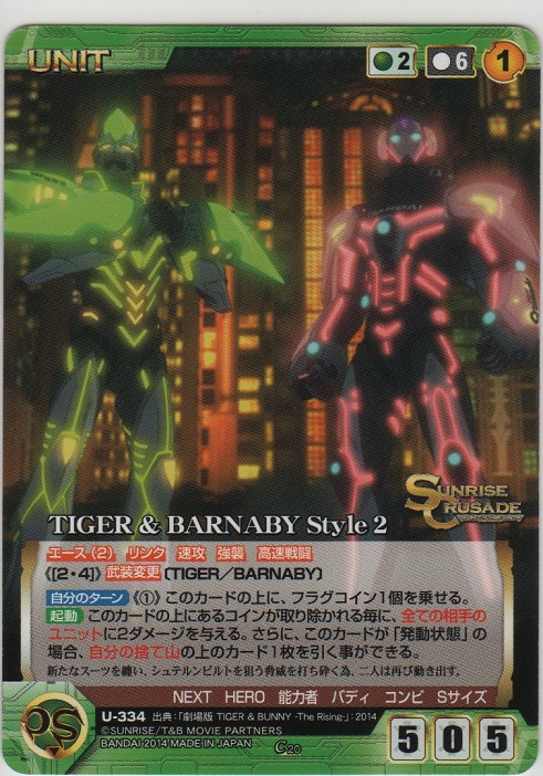 画像1: ＴＩＧＥＲ＆ＢＡＲＮＡＢＹ Ｓｔｙｌｅ ２