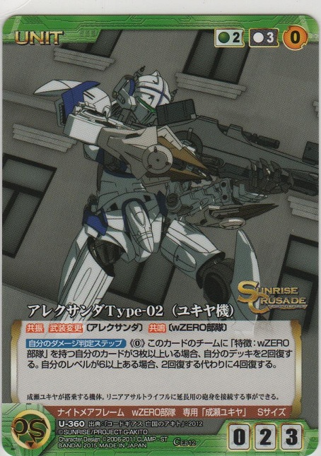 画像1: アレクサンダＴｙｐｅ-０２（ユキヤ機）