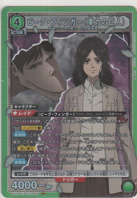 画像1: ピーク・フィンガー（車力の巨人）