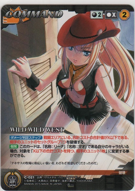 画像1: ＷＩＬＤ ＷＩＬＤ ＷＥＳＴ