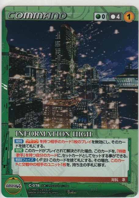 画像1: ＩＮＦＯＲＭＡＴＩＯＮ ＨＩＧＨ