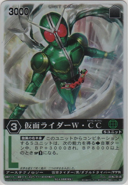 画像1: 仮面ライダーＷ・ＣＣ