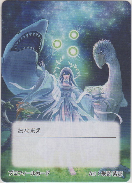 画像1: プロフィールカード≪緑≫