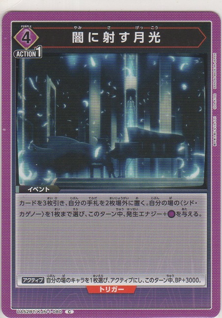 画像1: 闇に射す月光