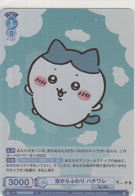 画像1: 空からふわり ハチワレ